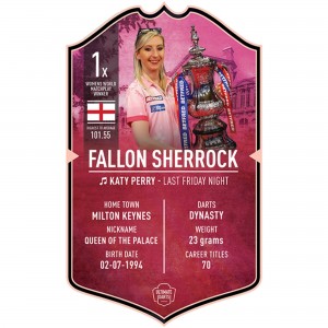 Ultimate Darts Card Fallon Sherrock