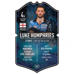 Ultimate Darts Card Luke Humphries