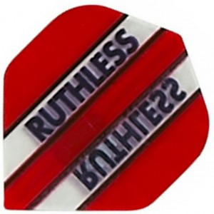 Ruthless Flights Clear Panels Rood