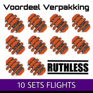 10 Sets Ruthless Clear Panels Oranje