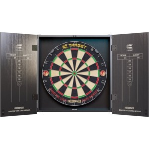 Target Dimitri van den Bergh DartBord Cabinet Set