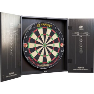 Target Dimitri van den Bergh DartBord Cabinet Set