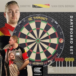 Target Dimitri van den Bergh Dartboard Set