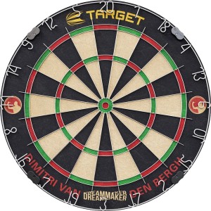 Target Dimitri van den Bergh Dartboard Set