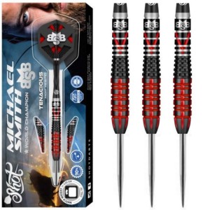 Shot! Michael Smith Tenacious 90% Dartpijlen 23-24-25 Gram