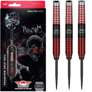 Bulls Phantom Grip 90% Dartpijlen Red PCT