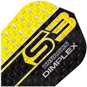 Harrows Dimplex S3 Yellow Flights