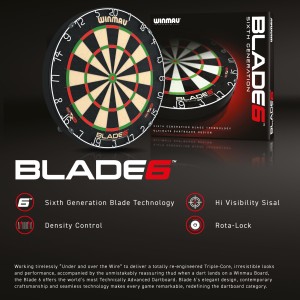 Winmau Blade 6 Dartbord 2