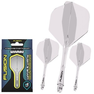 Winmau Fusion Clear Flights