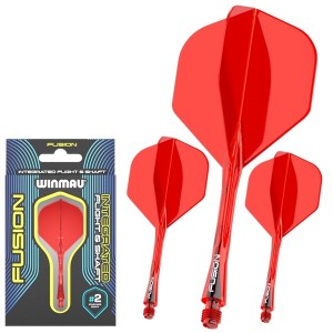 Winmau Fusion Red Flights