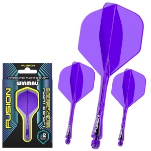 Winmau Fusion Purple Flights