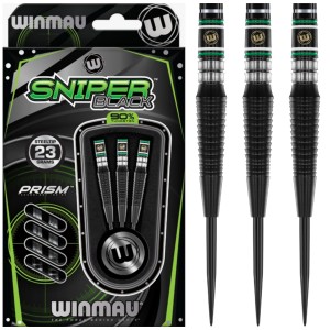 Winmau Sniper Black 90% Dartpijlen 23-24 Gram