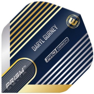 Winmau Prism Delta Daryl Gurney Blue & Gold Flights