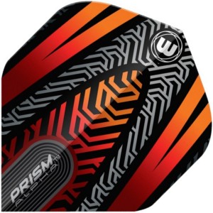 Winmau Prism Alpha Black & orange Flights