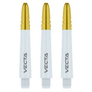 Winmau Vecta White & Gold Shafts