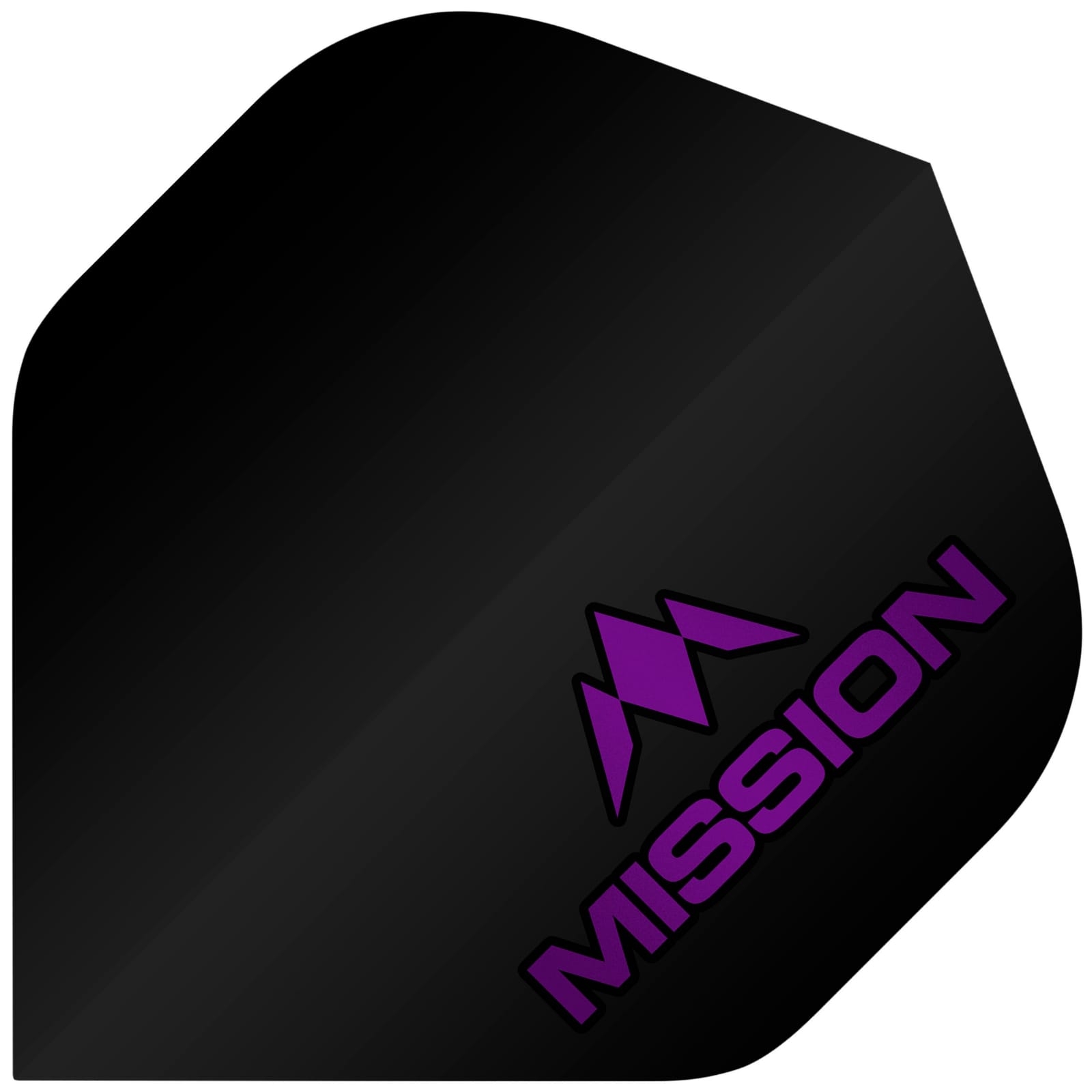 efficiënt Blind Gaan Mission Logo Zwart Paars Flight - Mcdartshop.nl